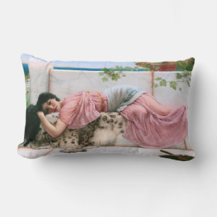 Wenn das Herz jung ist von John William Godward Lendenkissen