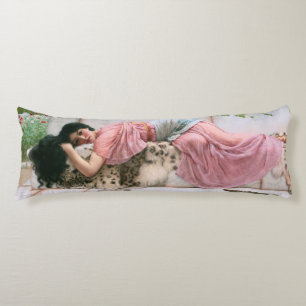 Wenn das Herz jung ist von John William Godward Seitenschläferkissen