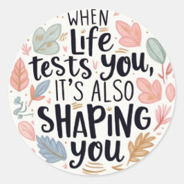 Wenn das Leben Aufkleber