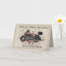 Wenn das Leben dich bewegt, kurbelt Ermutigung