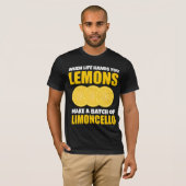 Wenn das Leben die Hände von Lemonen machen Batch T-Shirt (Vorne ganz)