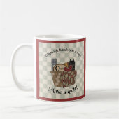 Wenn das Leben dir aufhört zu scheißen Kaffeetasse (Links)