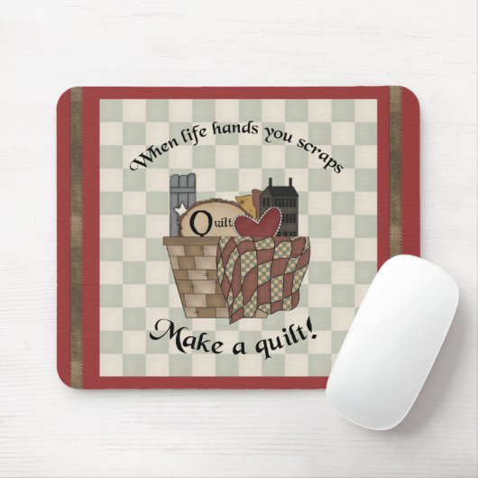 Wenn das Leben dir aufhört zu scheißen Mousepad (Mit Mouse)