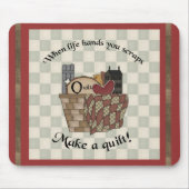 Wenn das Leben dir aufhört zu scheißen Mousepad (Vorne)