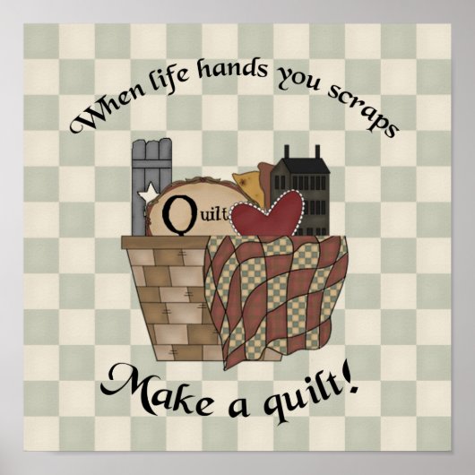 Wenn das Leben dir aufhört zu scheißen Poster (Vorne)