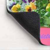 Wenn das Leben dir Blume gibt..................... Mousepad (Ecke)