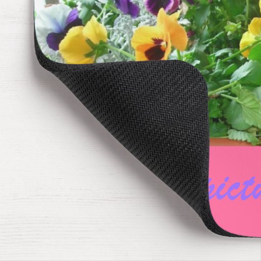 Wenn das Leben dir Blume gibt..................... Mousepad (Ecke)