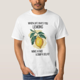Wenn das Leben dir den Mann der Lemonen gibt T-Shirt