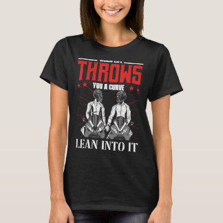 Wenn das Leben dir ein kurzes Motorrad auswirft T-Shirt