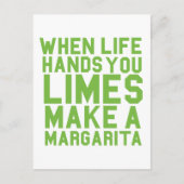 Wenn das Leben dir Hände macht, Limes machen eine Postkarte (Vorderseite)