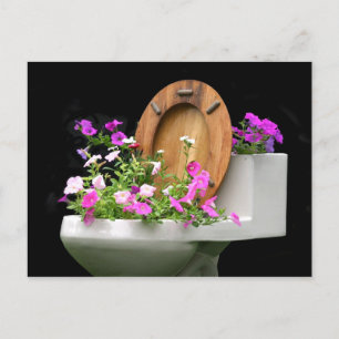 Wenn das Leben dir kacke Postkarte