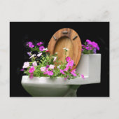 Wenn das Leben dir kacke Postkarte (Vorderseite)