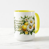 Wenn das Leben dir Lemonen gibt Tasse (VorderseiteRechts)