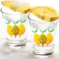 Wenn das Leben dir Lemons Funny Lemon Wasserfarbe