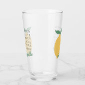 Wenn das Leben dir Lemons gibt, macht Limoncello l Glas (Links)