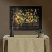 Wenn das Leben dir Lemons gibt, macht Limoncello Poster