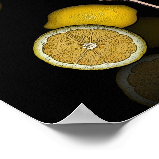 Wenn das Leben dir Lemons gibt Poster (Ecke)