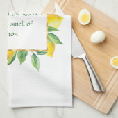 Wenn das Leben dir Lemons Küchentücher gibt (Viertel Falte)