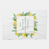 Wenn das Leben dir Lemons Küchentücher gibt (Horizontal)