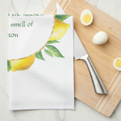 Wenn das Leben dir Lemons Küchentücher gibt (Viertel Falte)