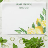 Wenn das Leben dir Lemons Küchentücher gibt (Gefaltet)