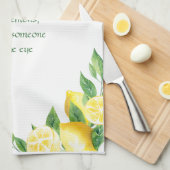 Wenn das Leben dir Lemons Küchentücher gibt (Viertel Falte)