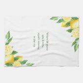 Wenn das Leben dir Lemons Küchentücher gibt (Horizontal)