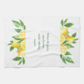 Wenn das Leben dir Lemons Küchentücher gibt (Horizontal)