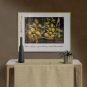 Wenn das Leben dir Lemons macht Limoncello Poster