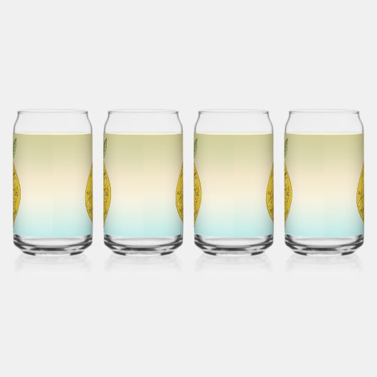 Wenn das Leben dir Lemons Optimismus gibt Dosenglas (Rechts)