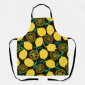 Wenn das Leben dir Lemons Sonnengelbe Zitrone gibt Schürze (Vorderseite)