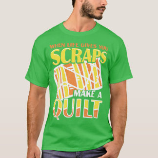 Wenn das Leben dir Risse gibt, mach eine Quilte T-Shirt