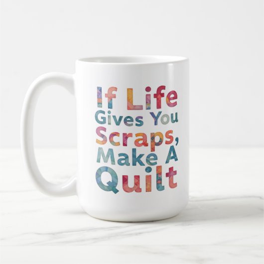 Wenn das Leben dir Scraps gibt, mach eine komische Kaffeetasse (Links)