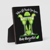 Wenn das Leben dir umgeht ... Fotoplatte (Vorderseite)