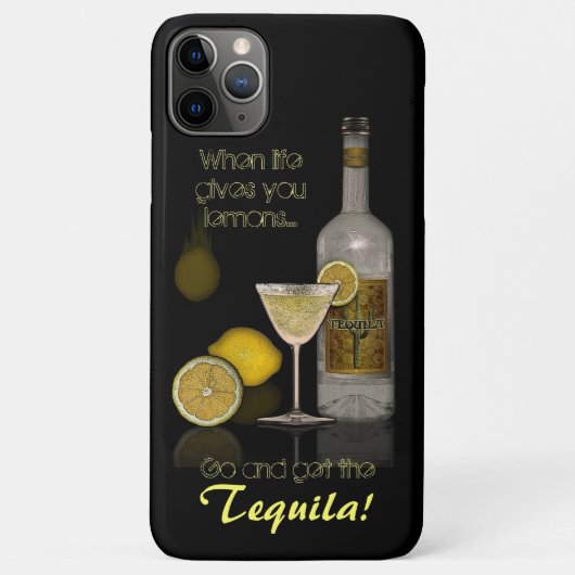 Wenn das Leben dir Zitronen gibt... Case-Mate iPhone Hülle (Rückseite)