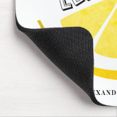 Wenn das Leben dir Zitronen gibt, die Lemonade gel Mousepad (Ecke)