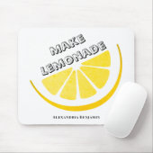 Wenn das Leben dir Zitronen gibt, die Lemonade gel Mousepad (Mit Mouse)