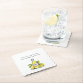 Wenn das Leben dir Zitronen gibt Limonade Untersetzer (Vor Ort)
