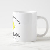 Wenn das Leben dir Zitronen gibt machen Limonade l Jumbo-Tasse (Rechts)
