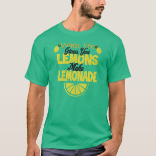 Wenn das Leben einem Menschen den T - Shirt gibt