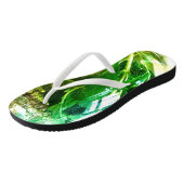 Wenn das Leben einem Zitronen gibt Badesandalen (Schrägansicht)