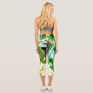 Wenn das Leben einem Zitronen gibt Capri Leggings