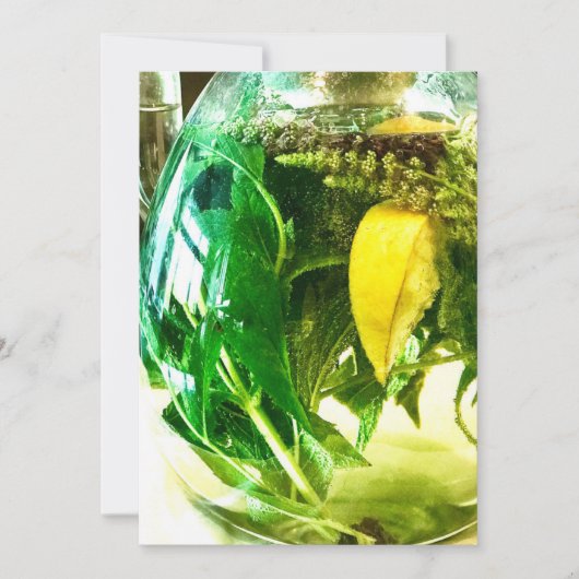 Wenn das Leben einem Zitronen gibt Einladung (Vorderseite)