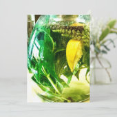 Wenn das Leben einem Zitronen gibt Einladung (Stehend Vorderseite)