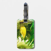 Wenn das Leben einem Zitronen gibt Gepäckanhänger (Rückseite vertikal)