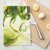 Wenn das Leben einem Zitronen gibt Geschirrtuch (Viertel Falte)