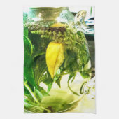 Wenn das Leben einem Zitronen gibt Geschirrtuch (Vertikal)