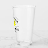 Wenn das Leben einem Zitronen gibt, macht Limonade Glas (Links)