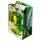 Wenn das Leben einem Zitronen gibt Mittlere Geschenktüte (Vorderseite Schrägansicht)