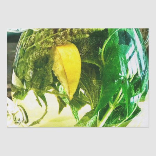 Wenn das Leben einem Zitronen gibt Seidenpapier (Vorderseite)